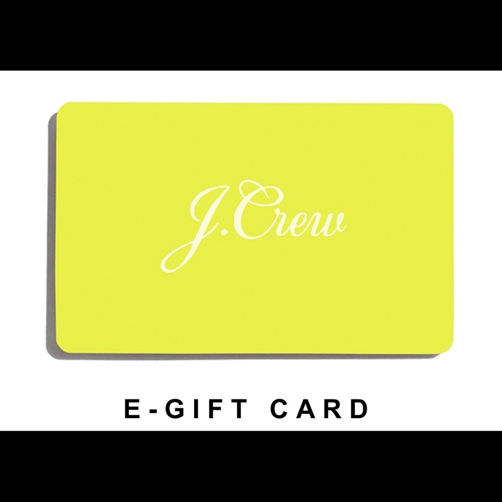 J.Crew e-Gift Card $400.00 in Value